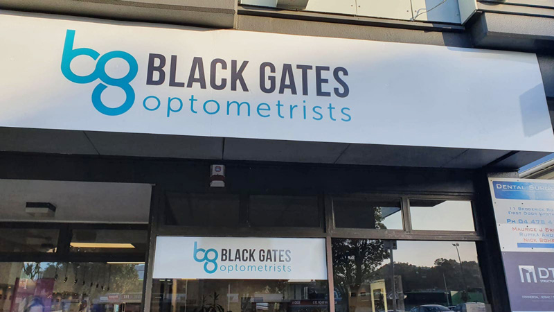 black gates optometrists wellington